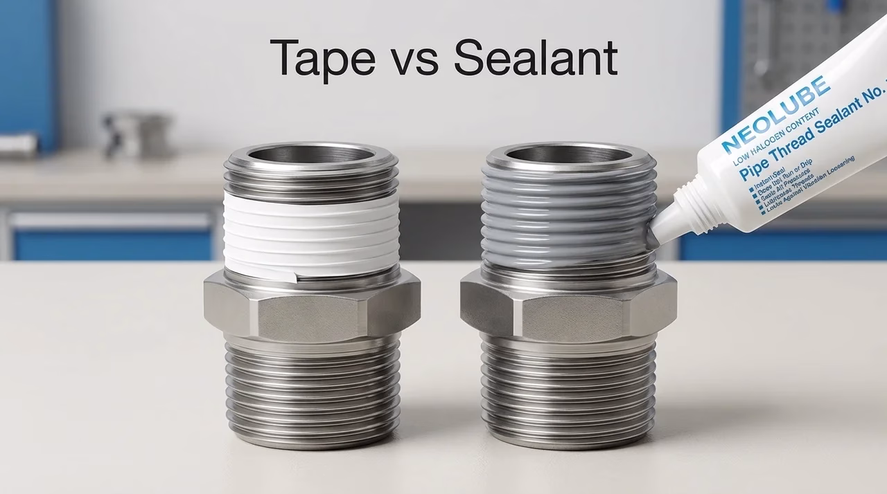 Pipe Thread Sealant vs PTFE Tape: How to Choose for Metal Threads