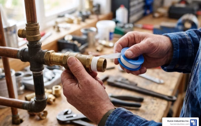 How to Wrap Teflon Tape Like a Pro Plumber