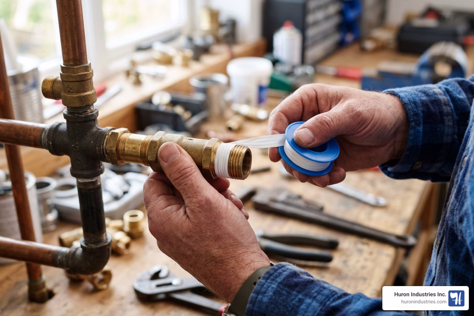 applying ptfe tape